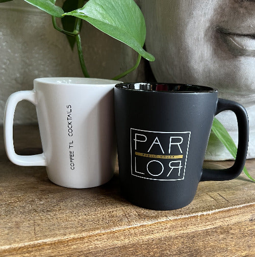 Parlor Public House Coffee Mug - 12oz - Matte Black