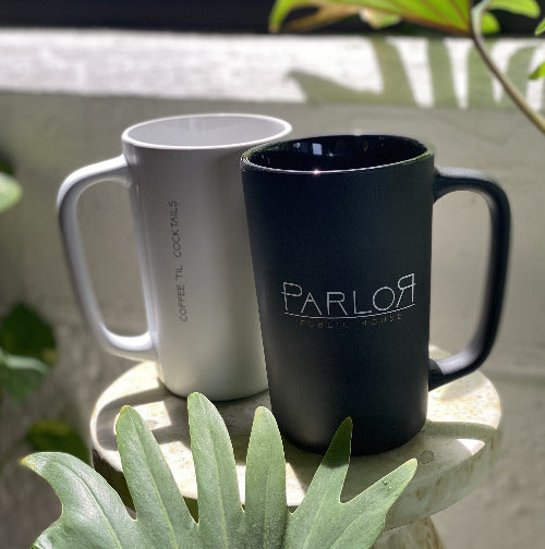 Parlor Public House Coffee Mug - 16oz - Matte Black