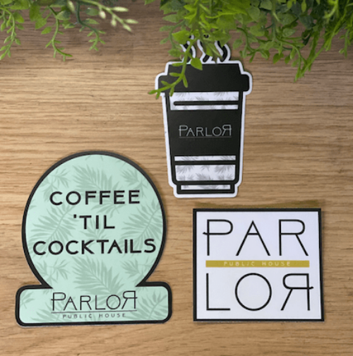 Parlor Public House Sticker Pack - Set of 3